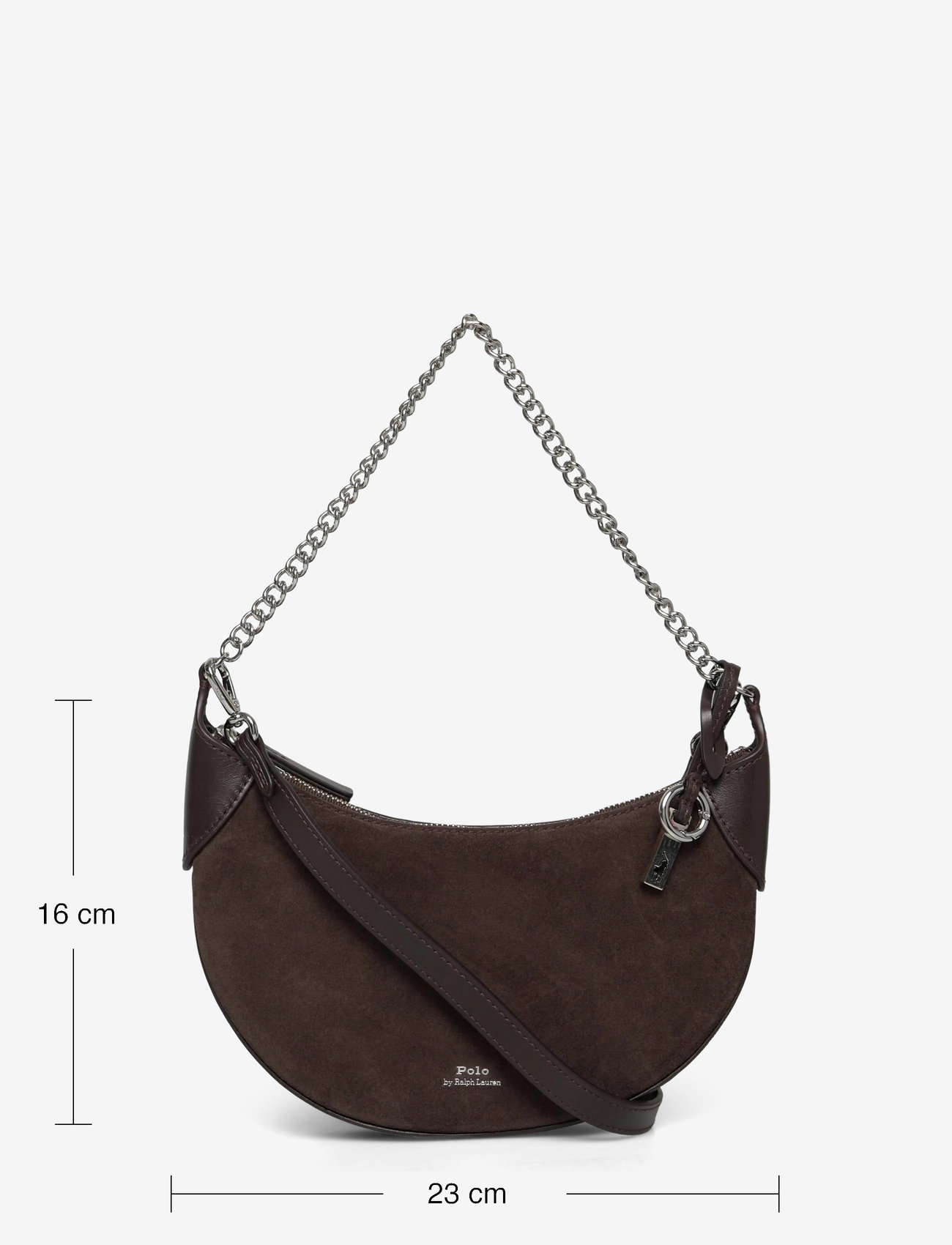 Polo Ralph Lauren - Polo ID Suede Mini Chain Bag - besondere anlässe - chocolate/tobacco - 3