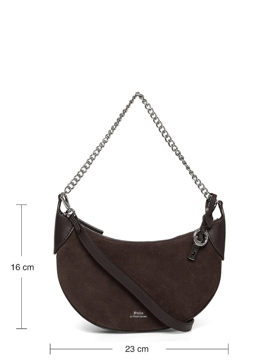 Polo Ralph Lauren - Polo ID Suede Mini Chain Bag - chocolate/tobacco - 3