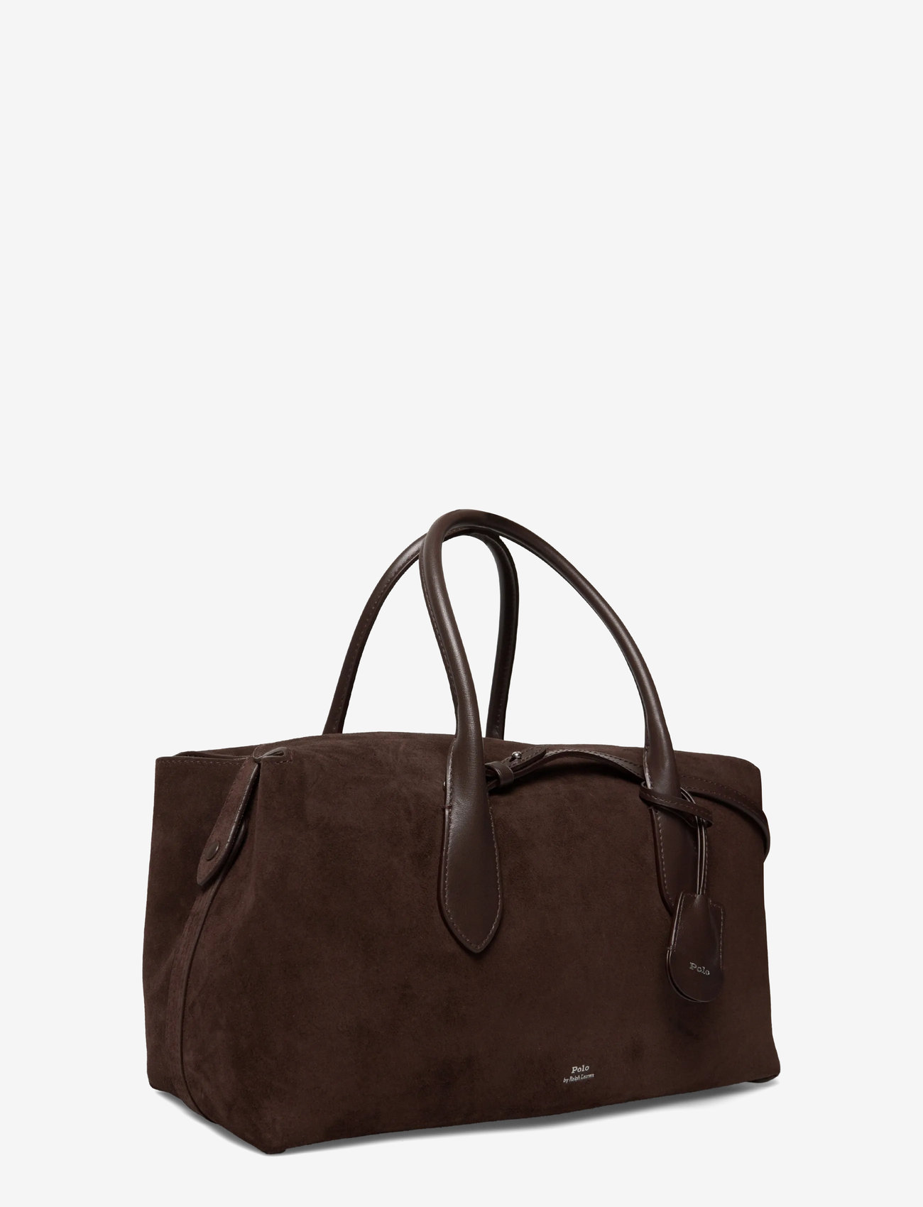 Polo Ralph Lauren - Bellport Suede Satchel - henkeltaschen - chocolate/tobacco - 2