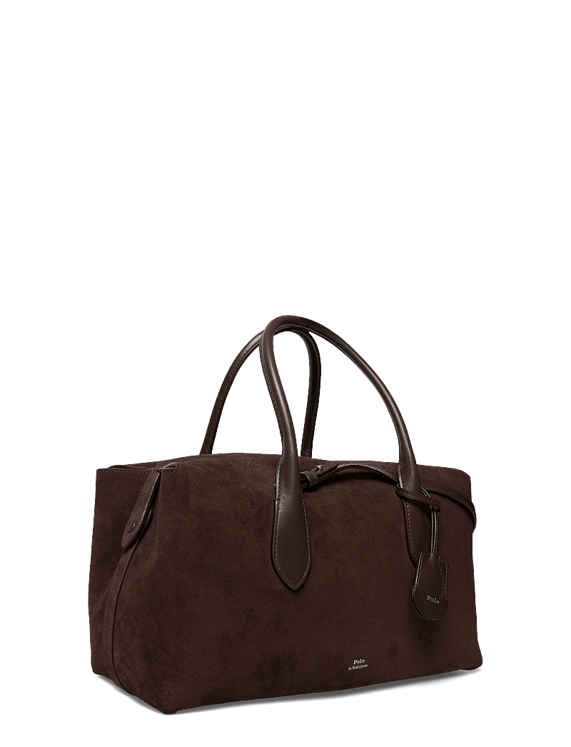 Polo Ralph Lauren - Bellport Suede Satchel - henkeltaschen - chocolate/tobacco - 2