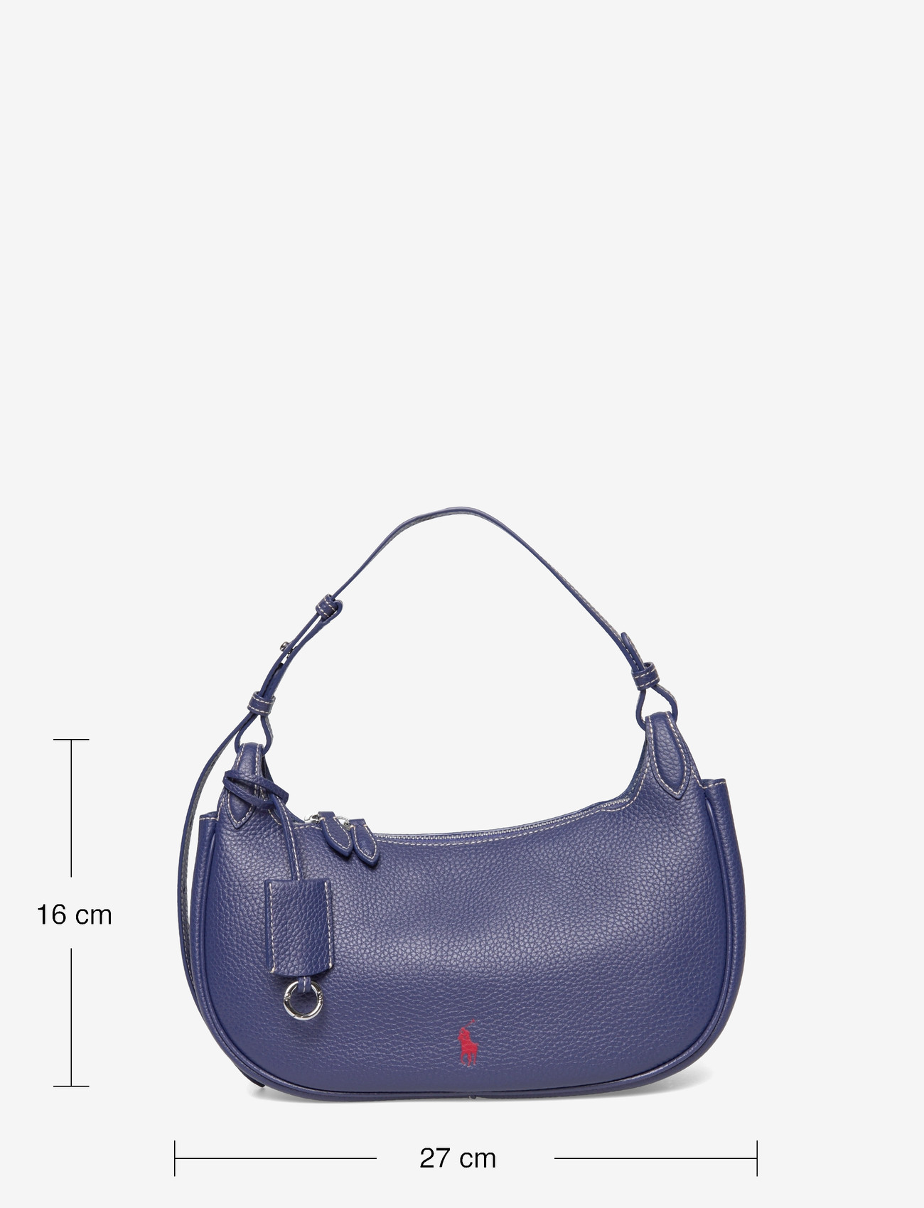 Polo Ralph Lauren - Polo Play Leather Shoulder Bag - erilised sündmused - ink - 3