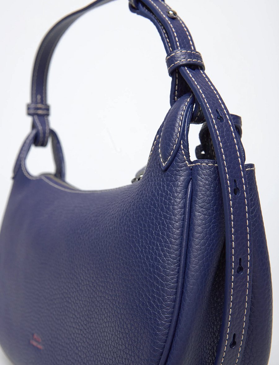 Polo Ralph Lauren - SHINY DRUM PEBBLE-PLY SLNG SHD-SBA- - sacs à main - ink - 4