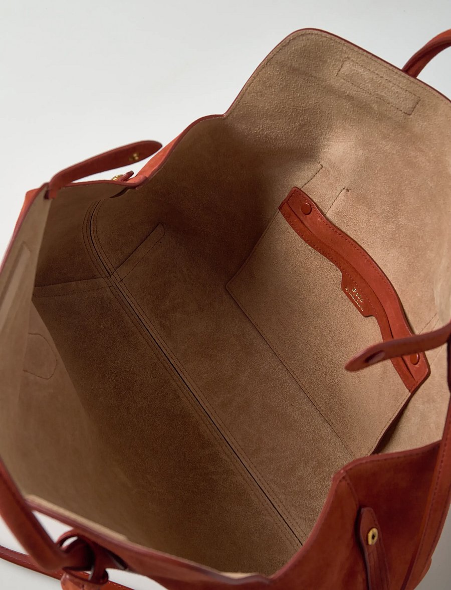 Polo Ralph Lauren - SUEDE-BLPT STH-STL-MED - sacs a main - auburn - 4