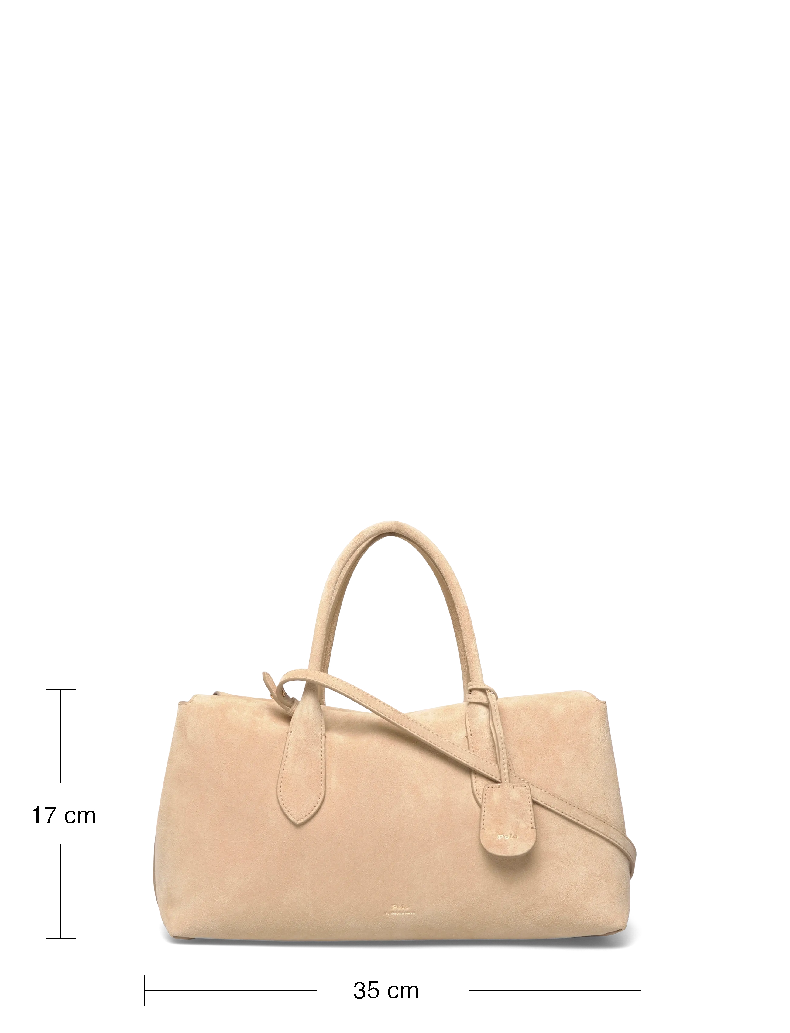 Polo Ralph Lauren - SUEDE-BLPT STH-STL-MED - torby na zakupy - cashew - 3