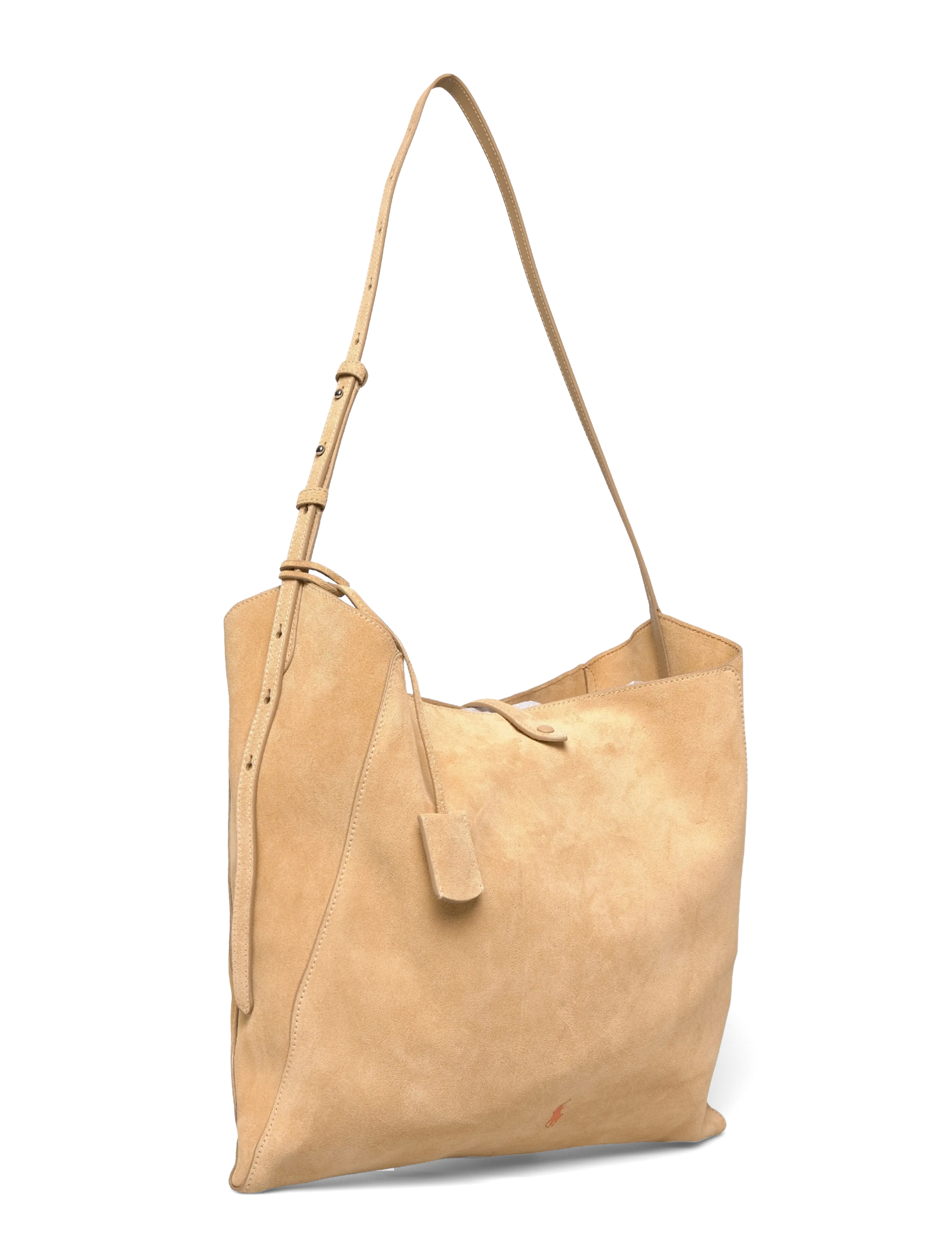 Polo Ralph Lauren - Polo Play Suede Messenger Bag - sacs à bandoulière - cashew - 2
