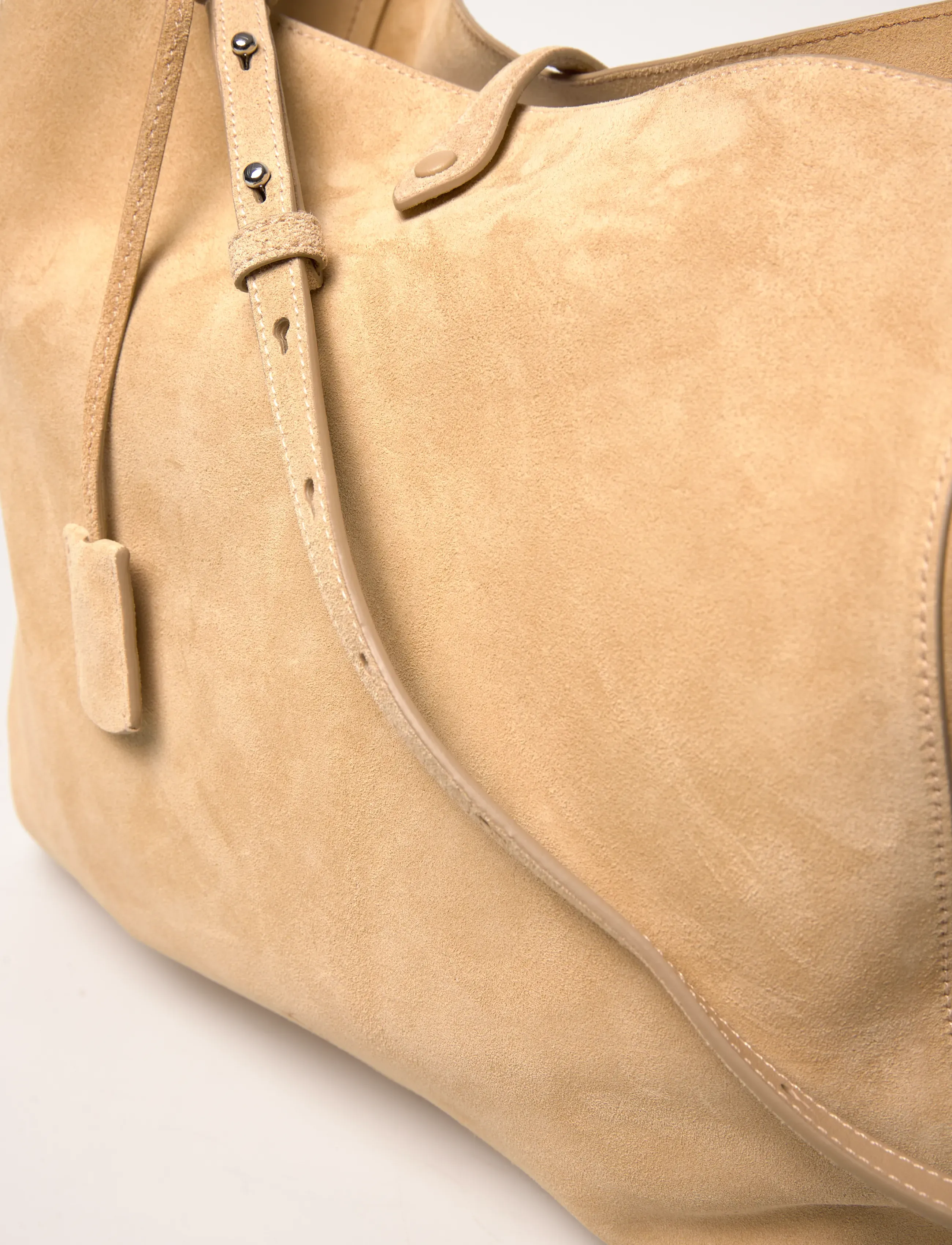 Polo Ralph Lauren - Polo Play Suede Messenger Bag - sacs à bandoulière - cashew - 4