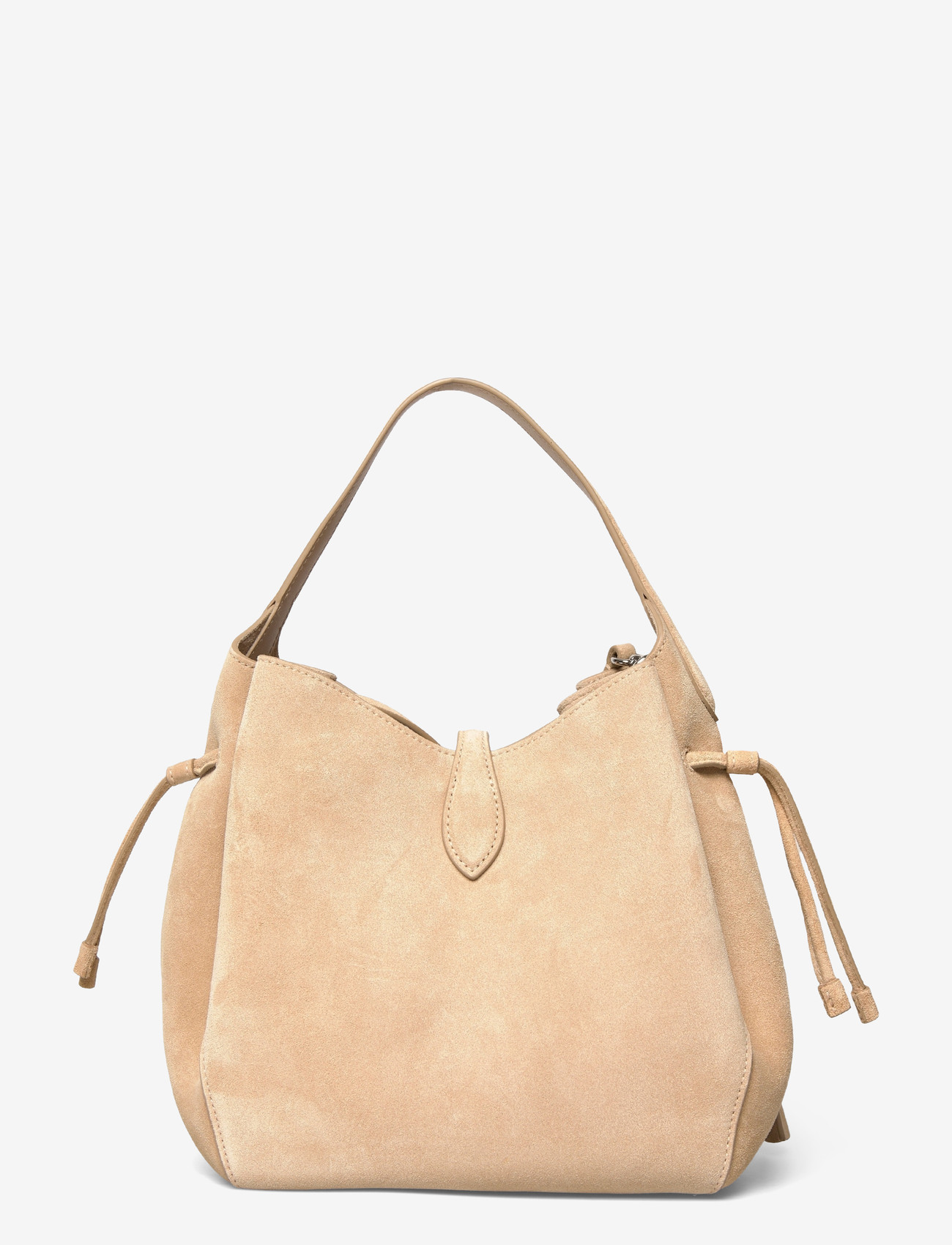 Polo Ralph Lauren - Polo Play Suede Drawstring Bag - tote bags - cashew - 1