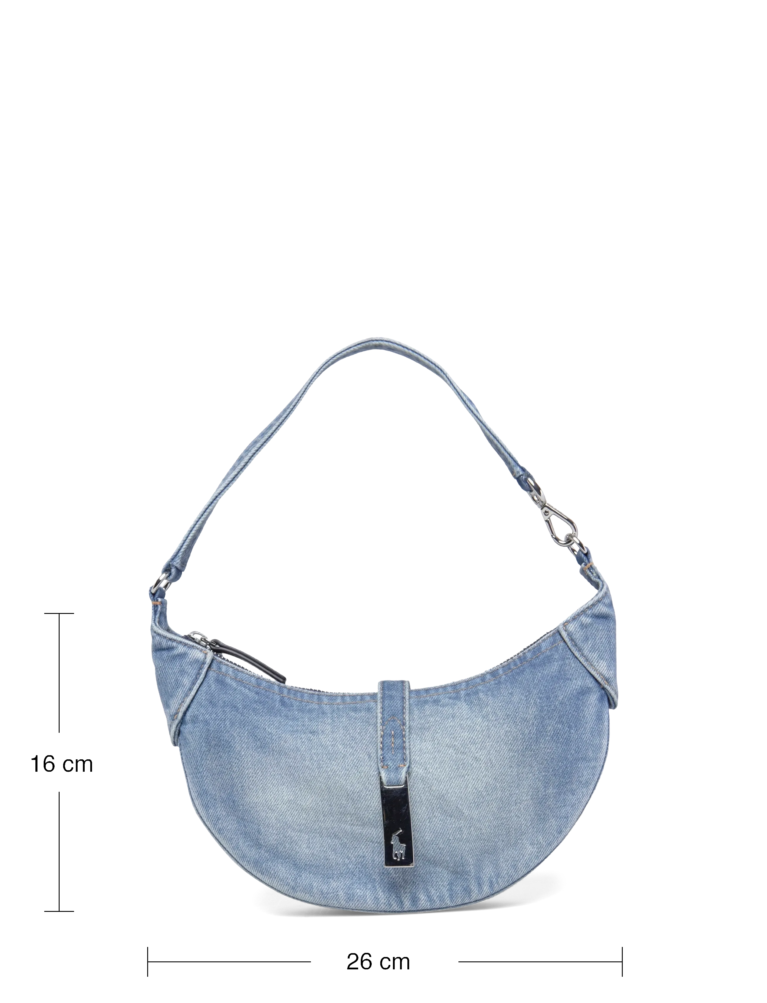 Polo Ralph Lauren - Polo ID Denim Mini Shoulder Bag - joan wash - 3