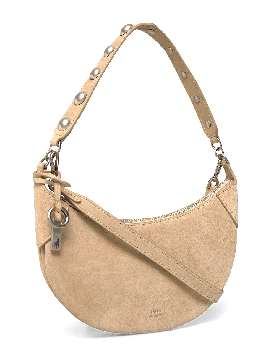 Polo Ralph Lauren - Polo ID Suede Mini Studded Bag - alltags-style - cashew - 2