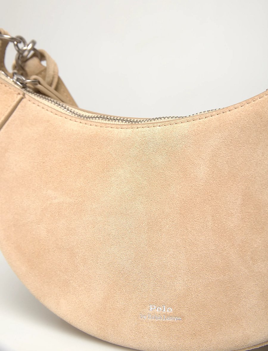 Polo Ralph Lauren - Polo ID Suede Mini Studded Bag - alltags-style - cashew - 4