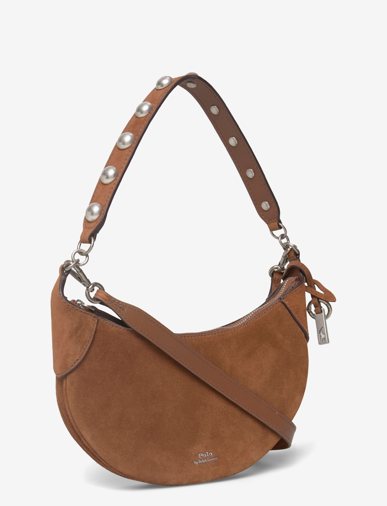 Polo Ralph Lauren - Polo ID Suede Mini Studded Bag - særlige begivenheder - cinnamon - 2