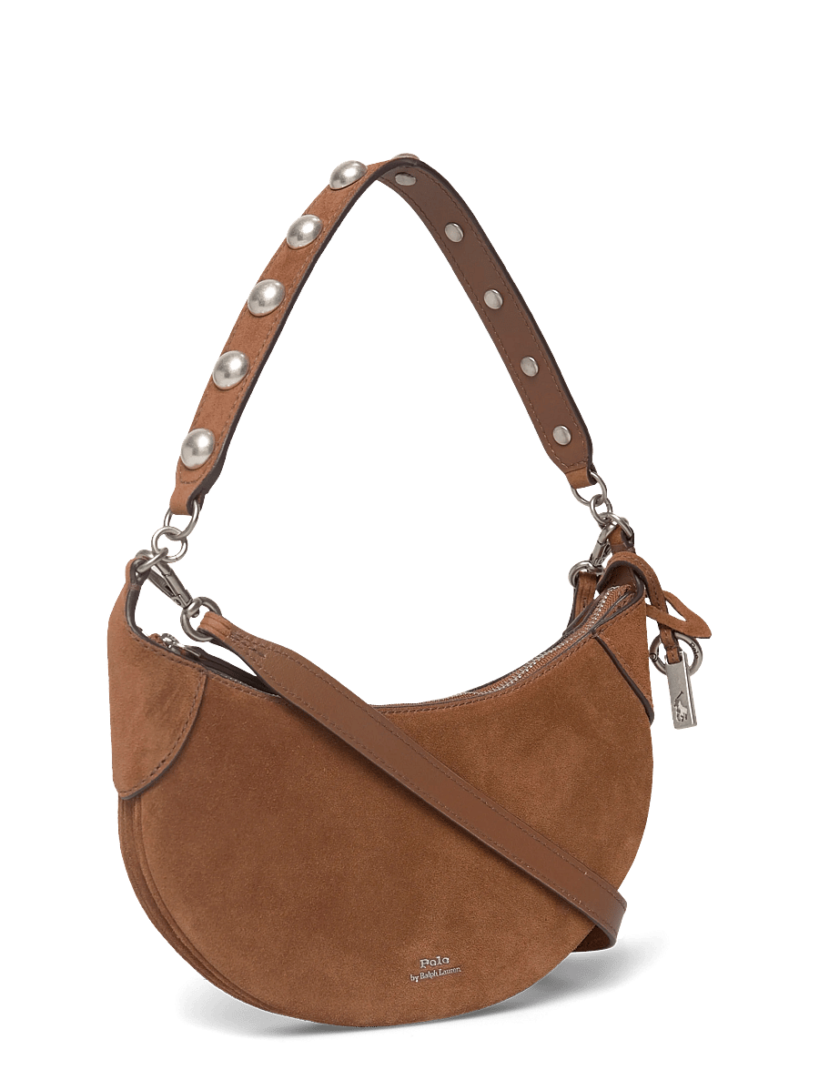 Polo Ralph Lauren - Polo ID Suede Mini Studded Bag - alltags-style - cinnamon - 2