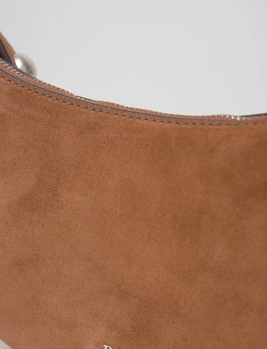 Polo Ralph Lauren - Polo ID Suede Mini Studded Bag - alltags-style - cinnamon - 4