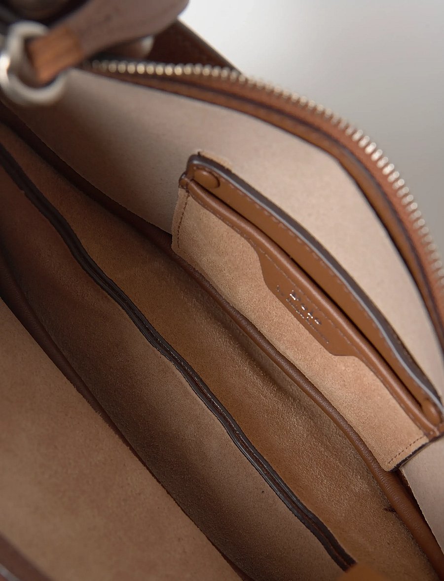 Polo Ralph Lauren - Polo ID Suede Mini Studded Bag - alltags-style - cinnamon - 5