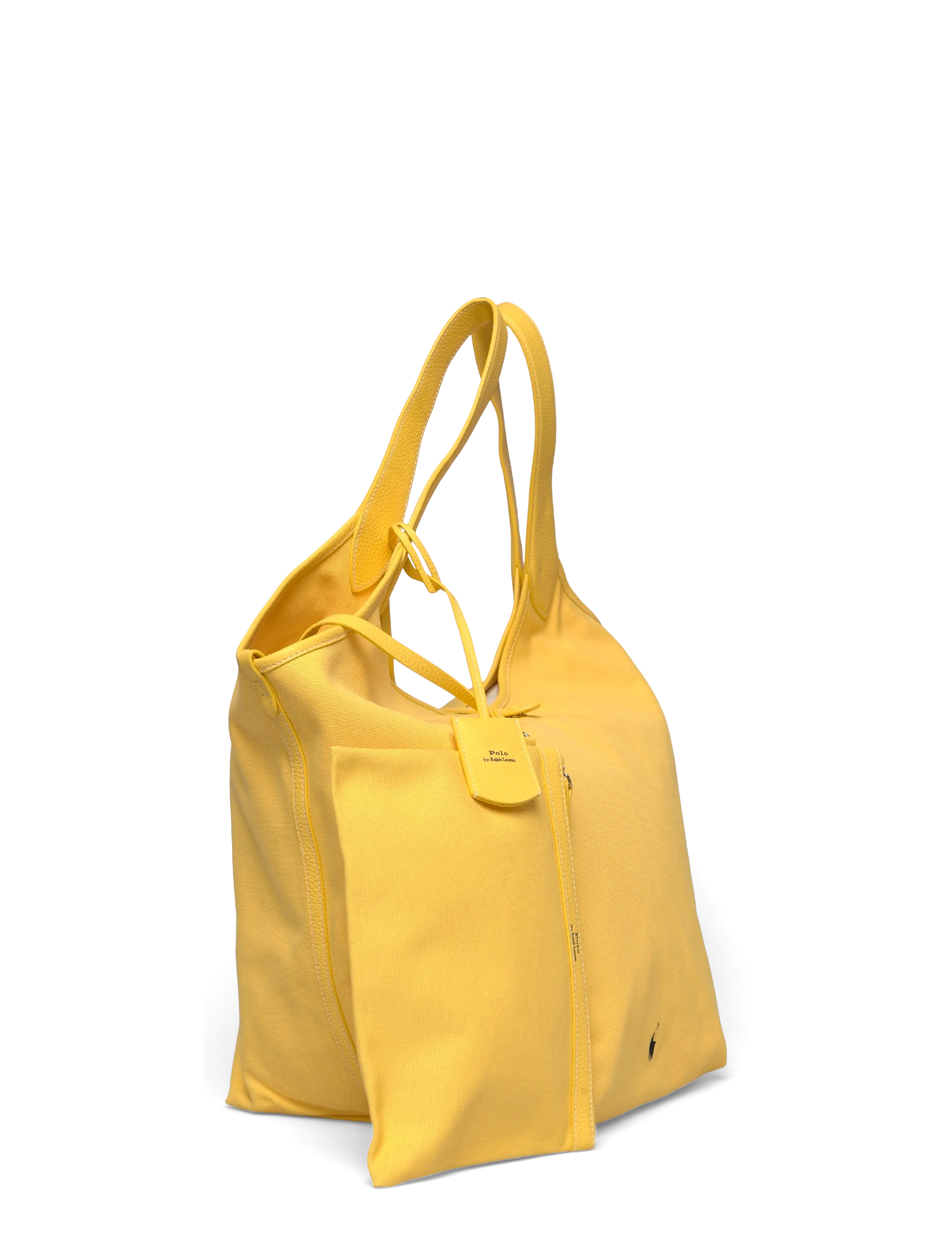 Polo Play Canvas-Leather Large Tote 3