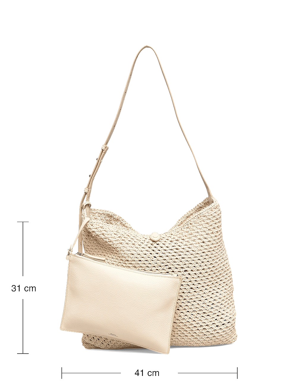 Polo Ralph Lauren - Polo Play Cord Messenger Bag - tasker - ivory - 3