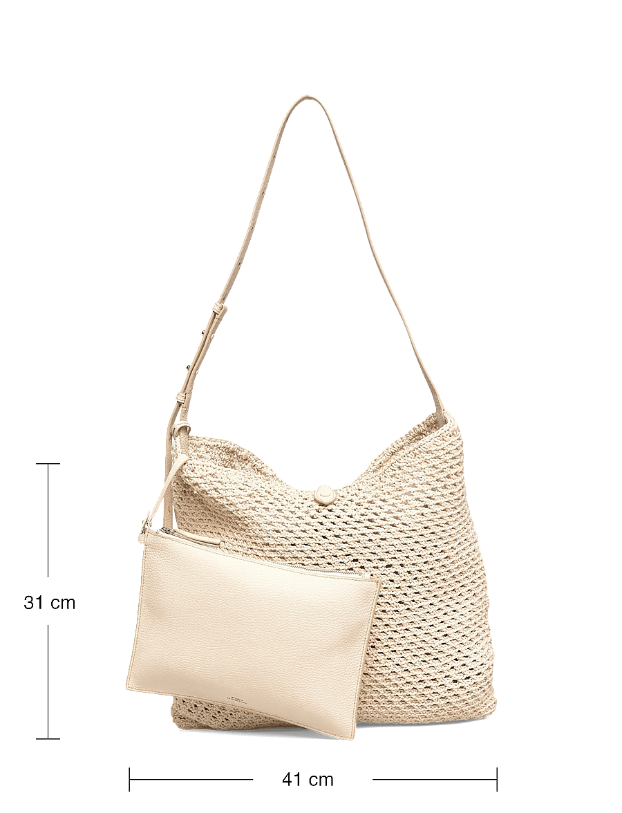 Polo Ralph Lauren - Polo Play Cord Messenger Bag - kotid - ivory - 3