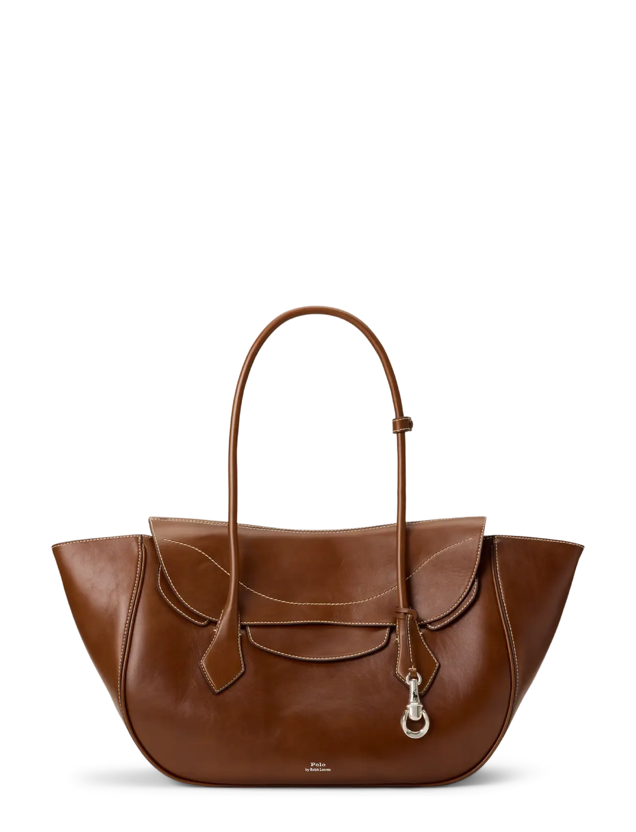 Polo Ralph Lauren Polo Blaze Large Shoulder Bag - Tasker - CHESTNUT / brown