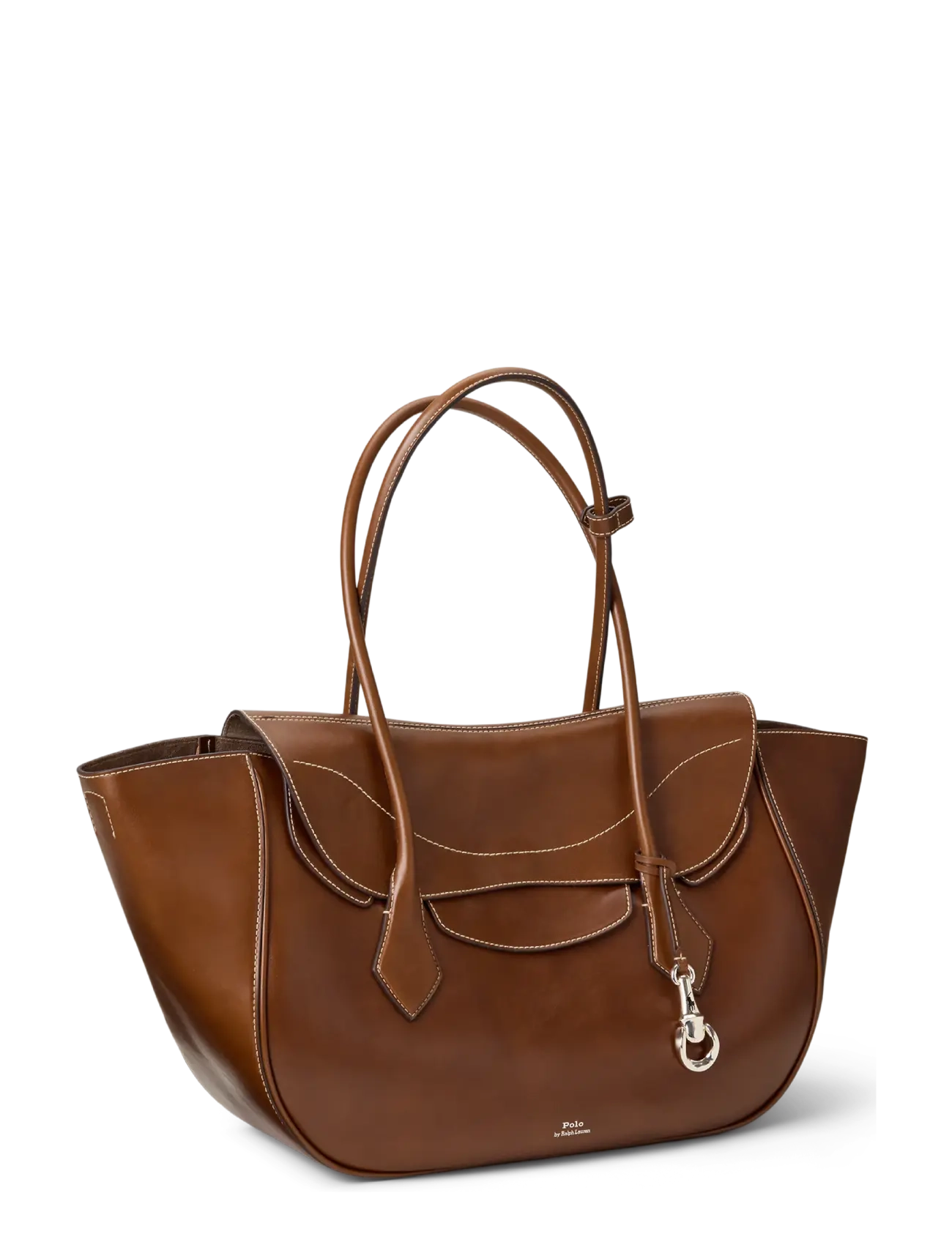 Polo Ralph Lauren - Polo Blaze Large Shoulder Bag - skuldertasker - chestnut - 3