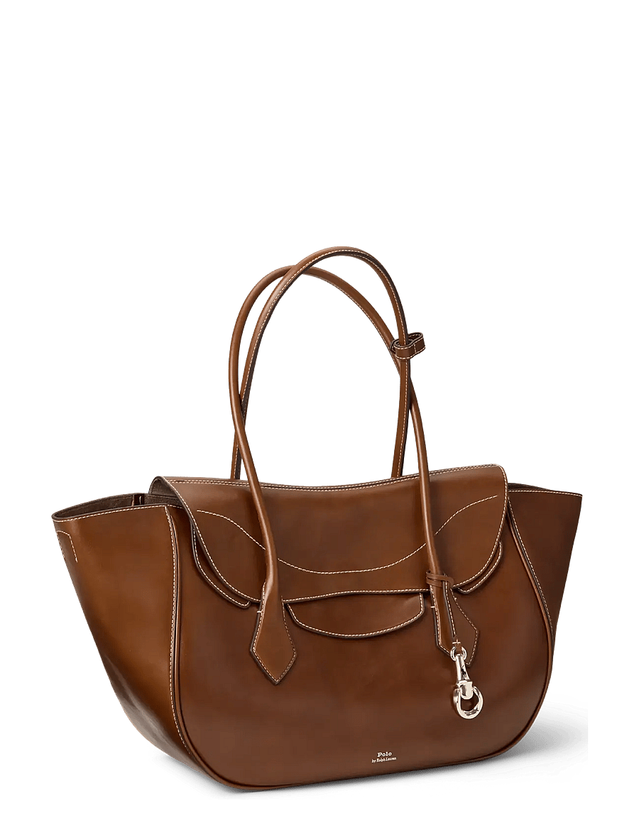 Polo Ralph Lauren - Polo Blaze Large Shoulder Bag - skuldertasker - chestnut - 3
