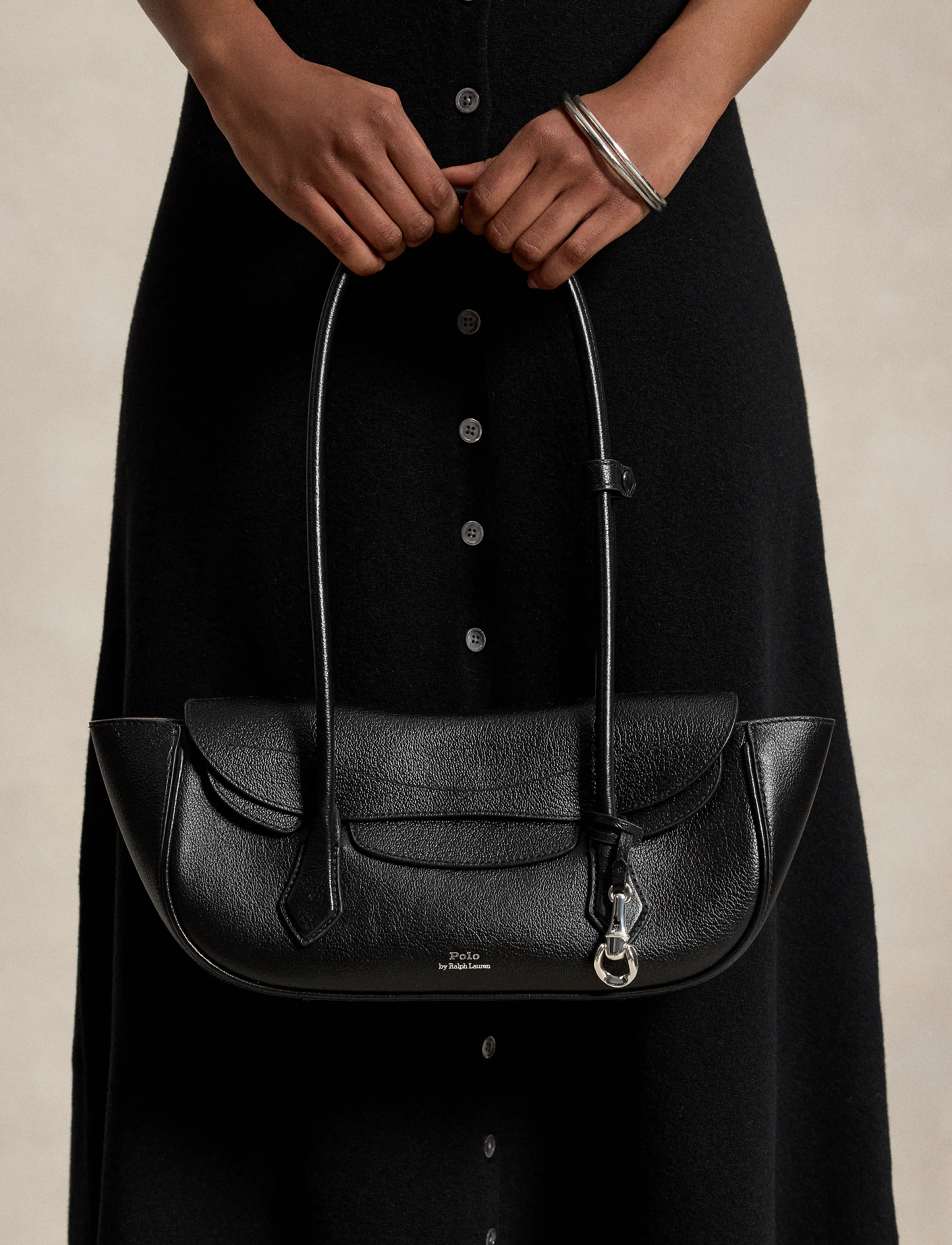 Polo Ralph Lauren Polo Blaze Small Shoulder Bag, One Size, Black, Tasker > Små Skuldertasker-Crossbody-Tasker, Dame