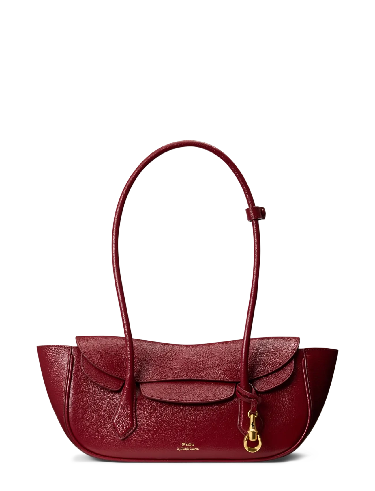 Polo Ralph Lauren Polo Blaze Small Shoulder Bag - Schultertaschen - CURRANT / burgundy