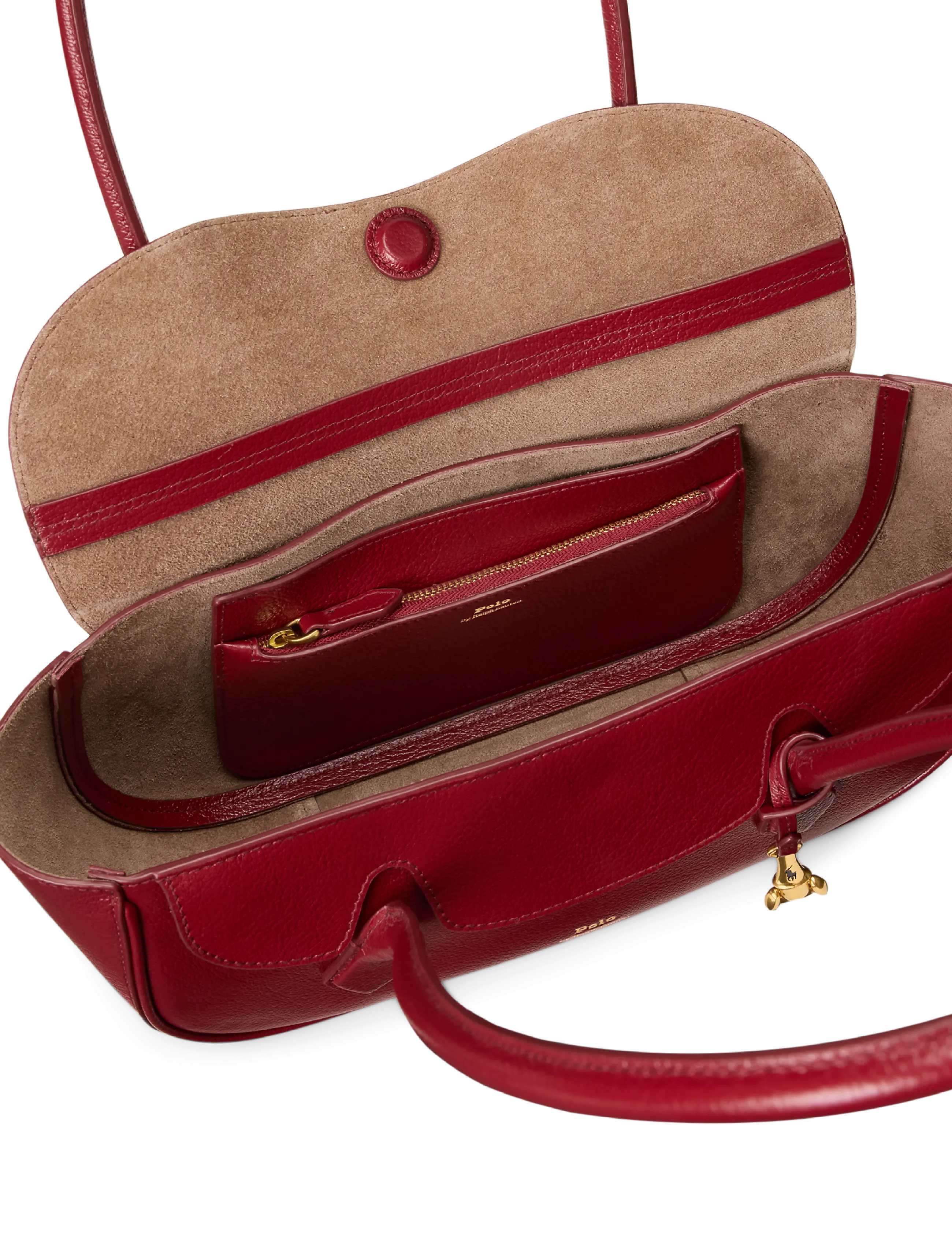 Polo Ralph Lauren - Polo Blaze Small Shoulder Bag - alltags-style - currant - 5
