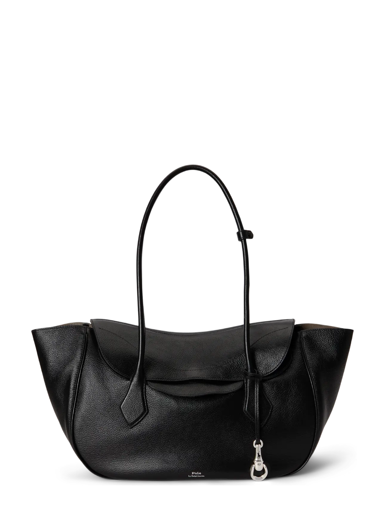 Polo Ralph Lauren Polo Blaze Large Shoulder Bag, One Size, Black, Tasker > Små Skuldertasker-Crossbody-Tasker, Dame