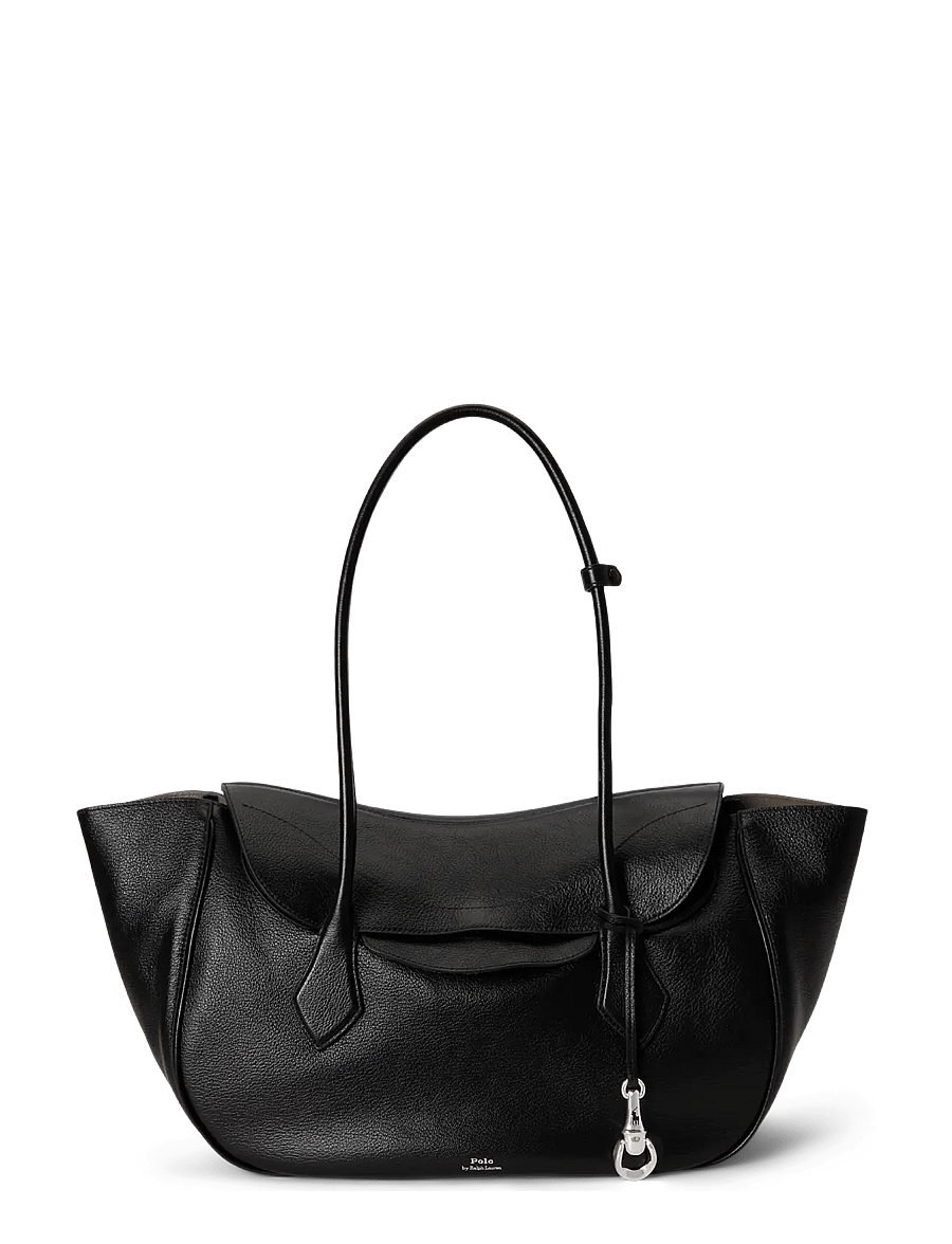 Polo Ralph Lauren - Polo Blaze Large Shoulder Bag - schultertaschen - black - 0