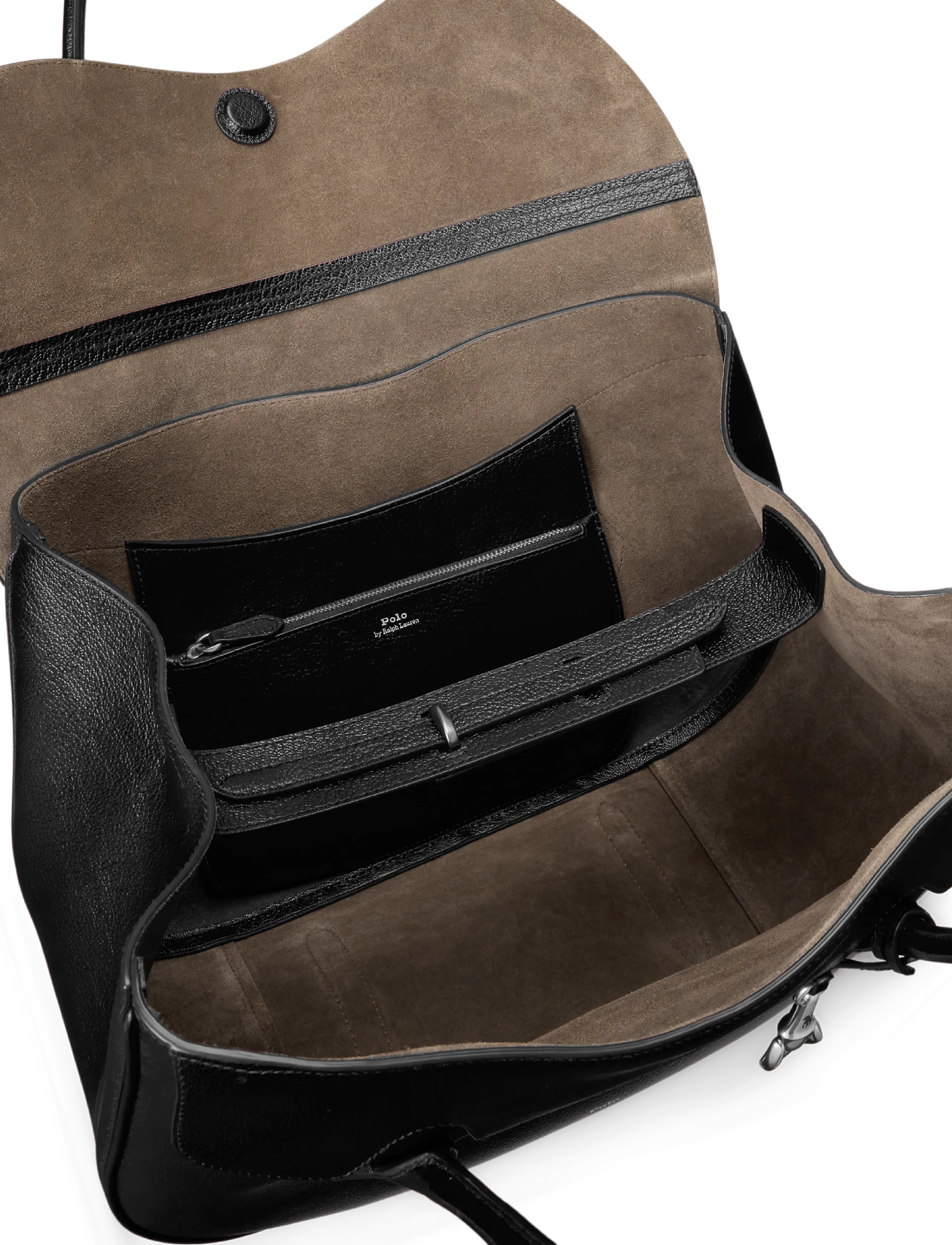 Polo Ralph Lauren - Polo Blaze Large Shoulder Bag - schultertaschen - black - 3