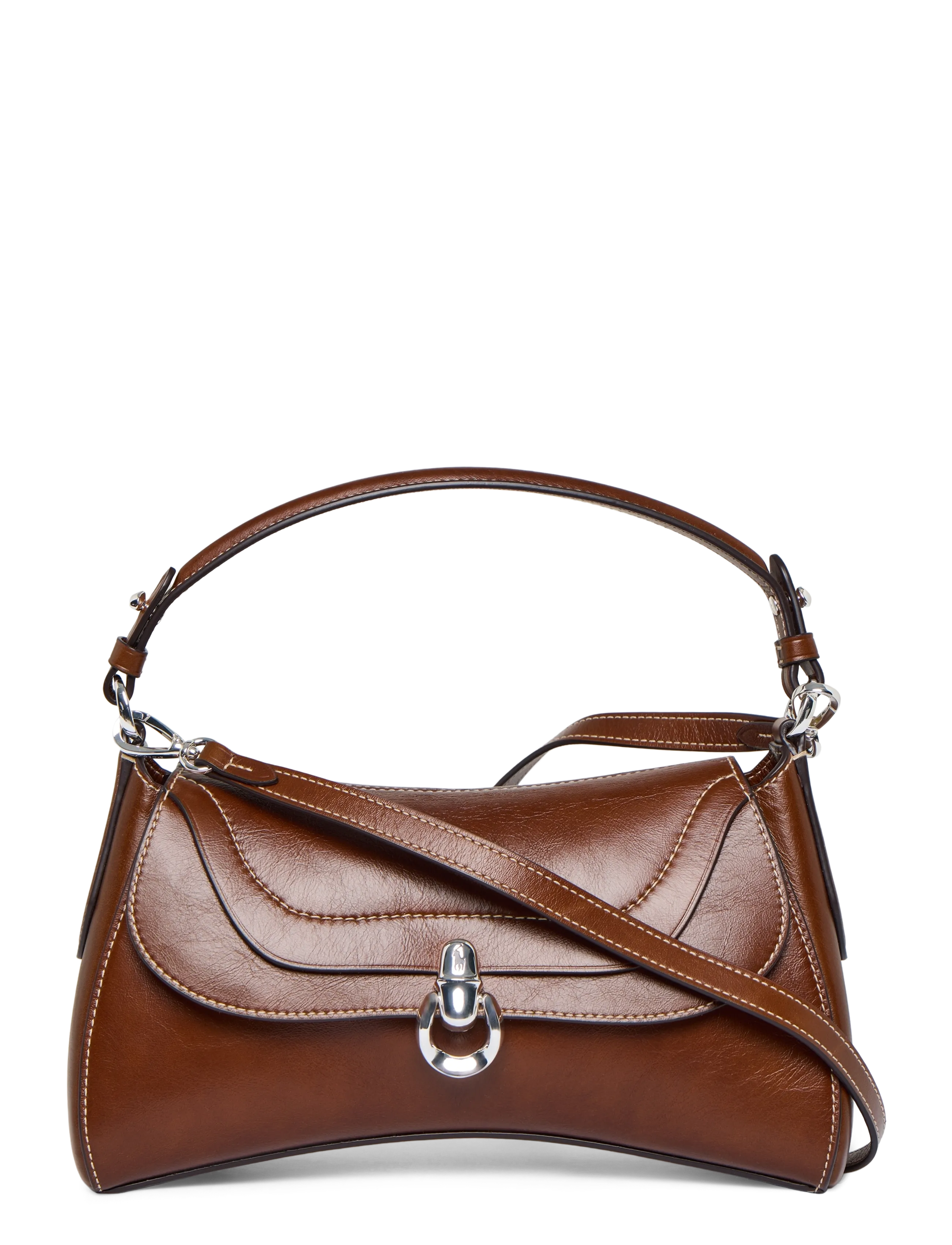 Polo Ralph Lauren Polo Blaze Top Handle, Kvinder, Top Handle Taske, Brun, Str: ONE SIZE
