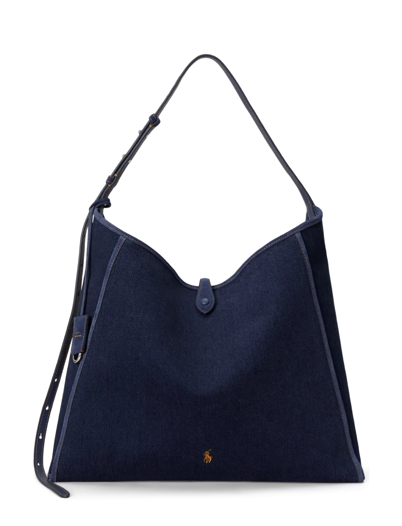 Polo Ralph Lauren Polo Play Denim Messenger Bag - Schultertaschen - KATE WASH / navy