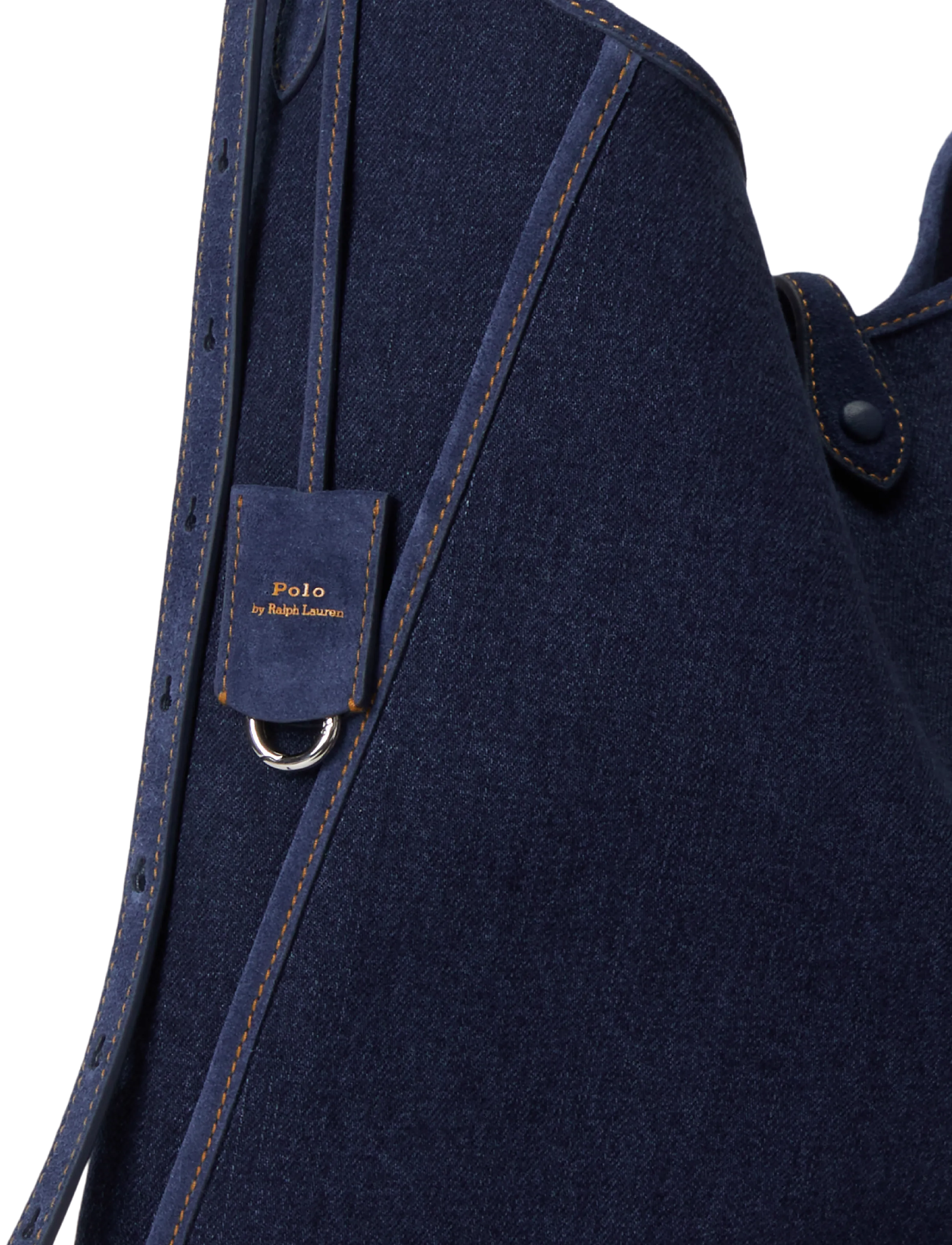 Polo Ralph Lauren - Polo Play Denim Messenger Bag - schultertaschen - kate wash - 5
