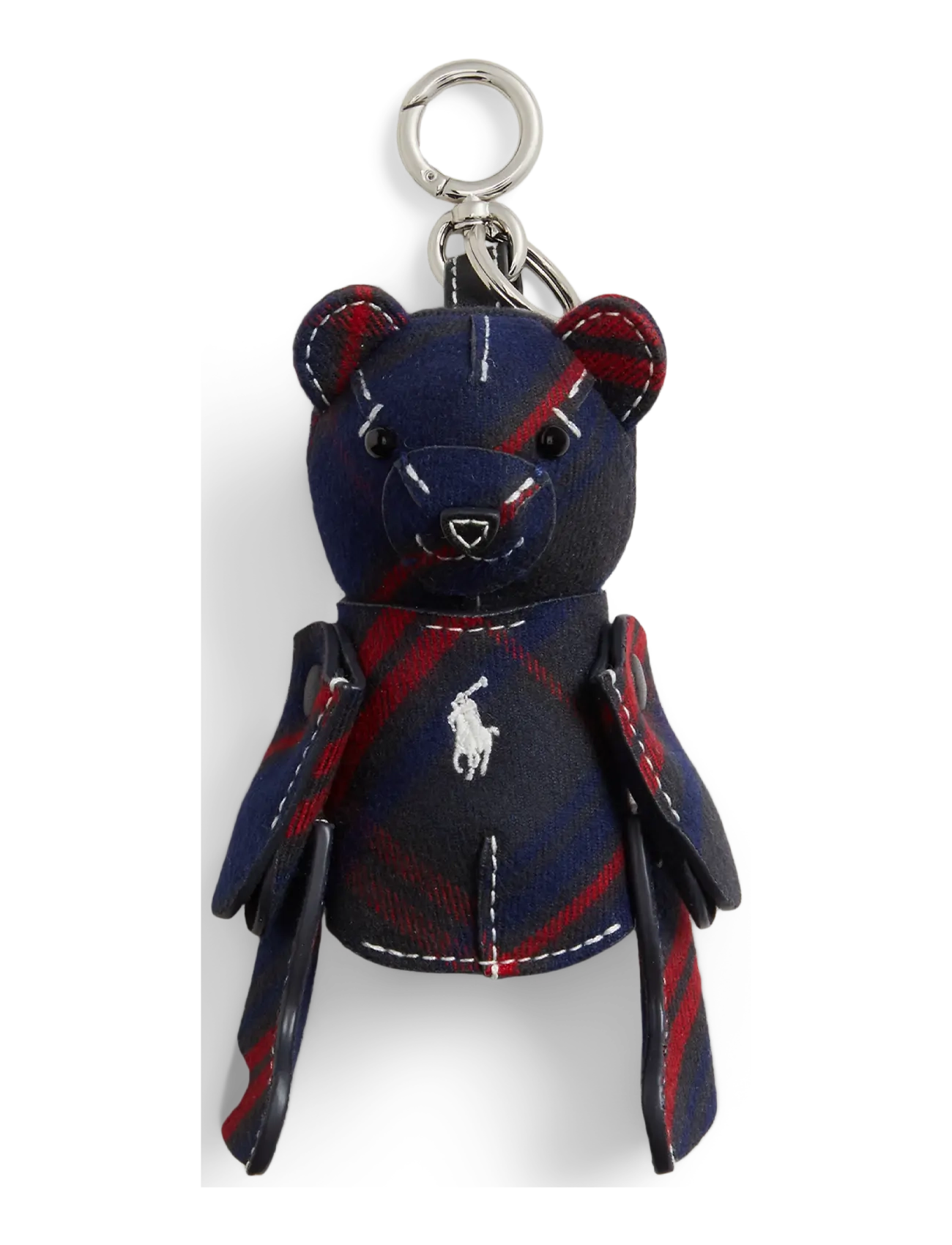 Polo Ralph Lauren Plaid Cotton Polo Bear Charm - Autumn/Winter 2026 - MULTI PLAID / multi