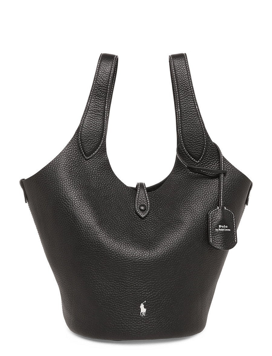 Polo Ralph Lauren - SHINY DRUM PEBBLE-PLY TTE R-TTE-MED - black - 0