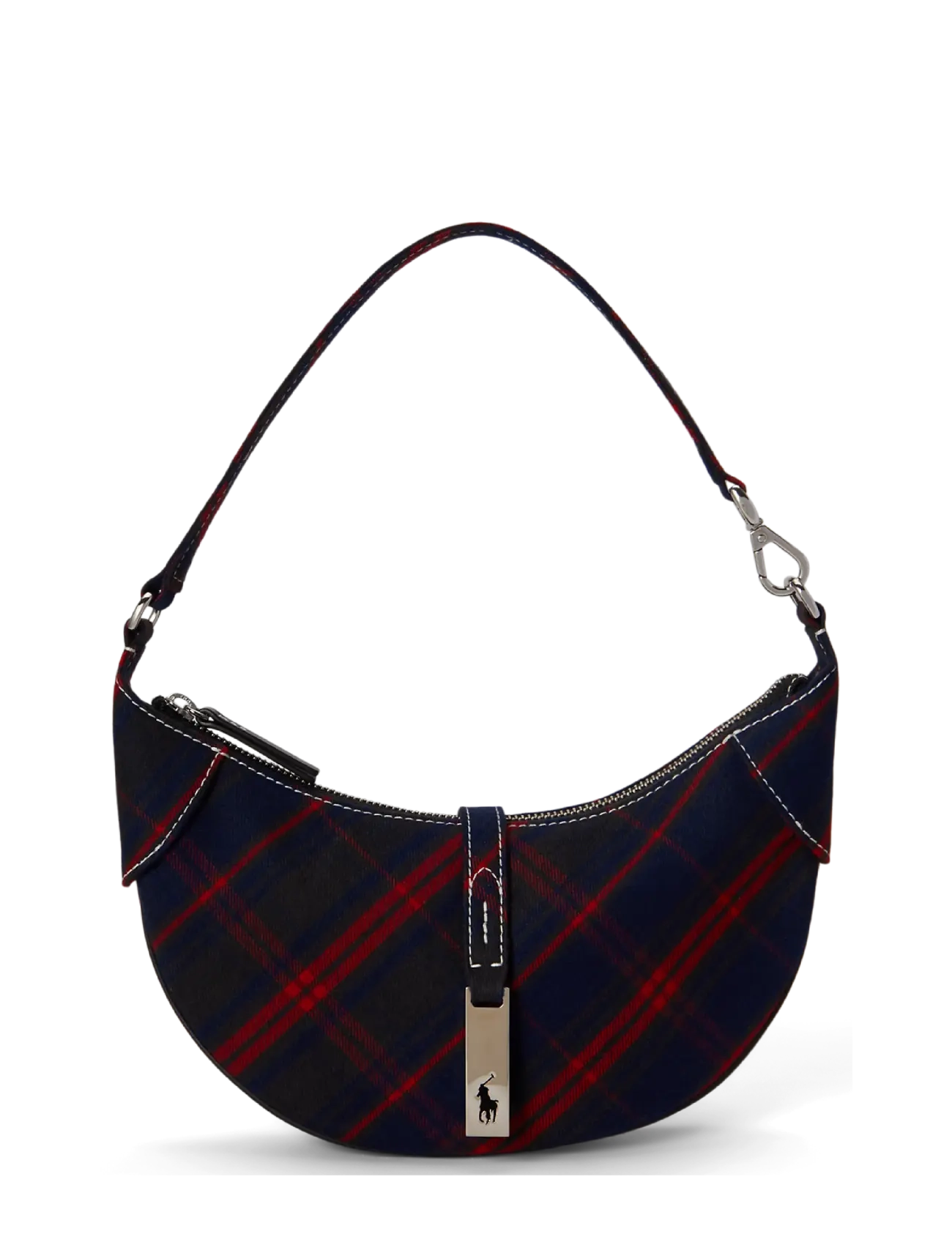 Polo Ralph Lauren Polo ID Plaid Twill Mini Shoulder Bag - Polo Ralph Lauren - MULTI PLAID / multi