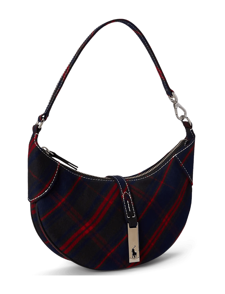 Polo Ralph Lauren - Polo ID Plaid Twill Mini Shoulder Bag - skuldertasker - multi plaid - 2