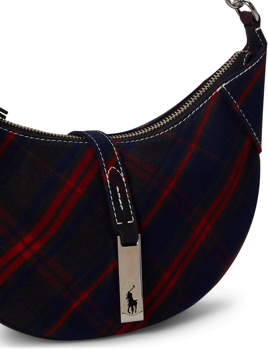 Polo Ralph Lauren - Polo ID Plaid Twill Mini Shoulder Bag - skuldertasker - multi plaid - 3