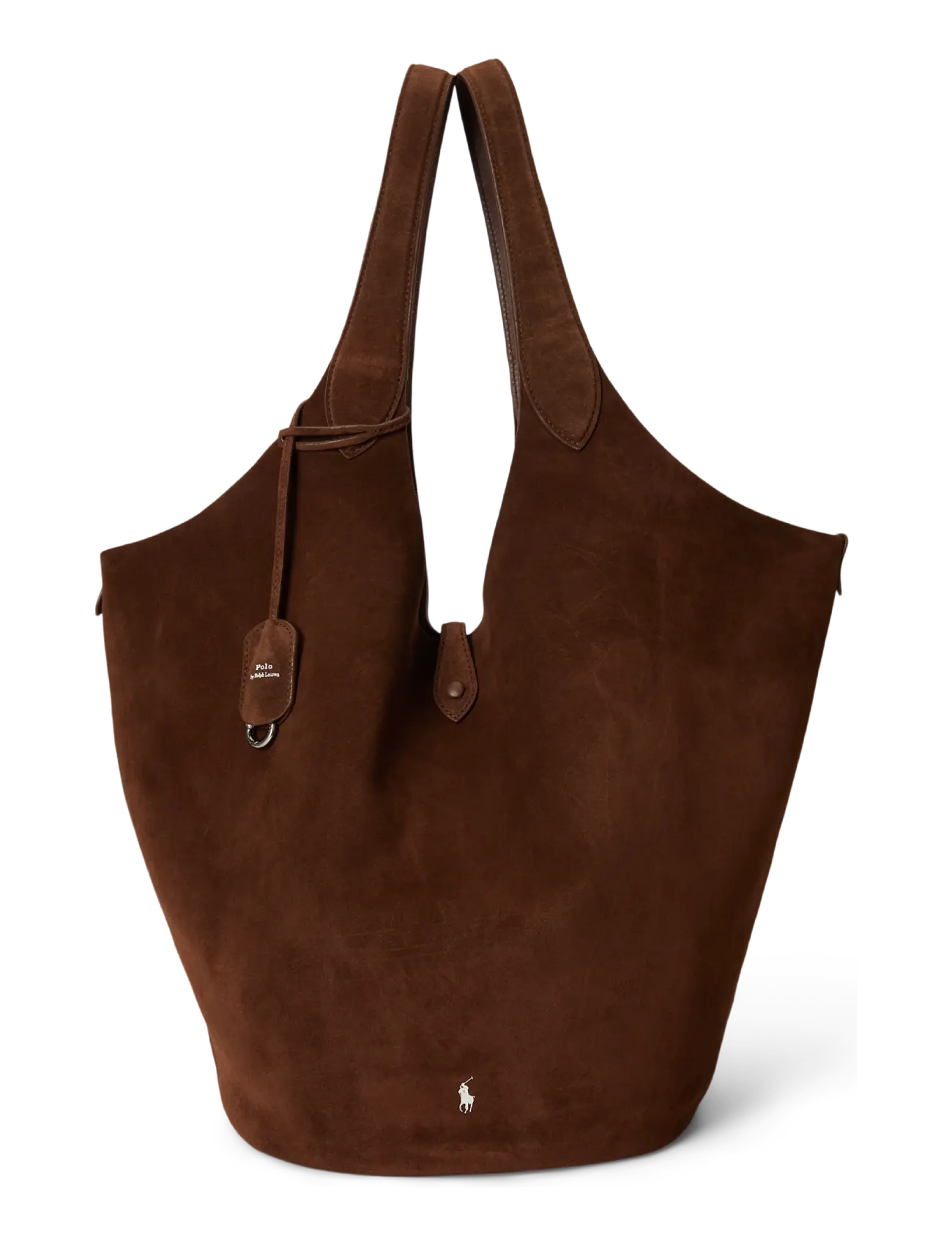 Polo Ralph Lauren SUEDE-PLY LG TTE R-TTE-LRG - Schultertaschen - CAFE / brown