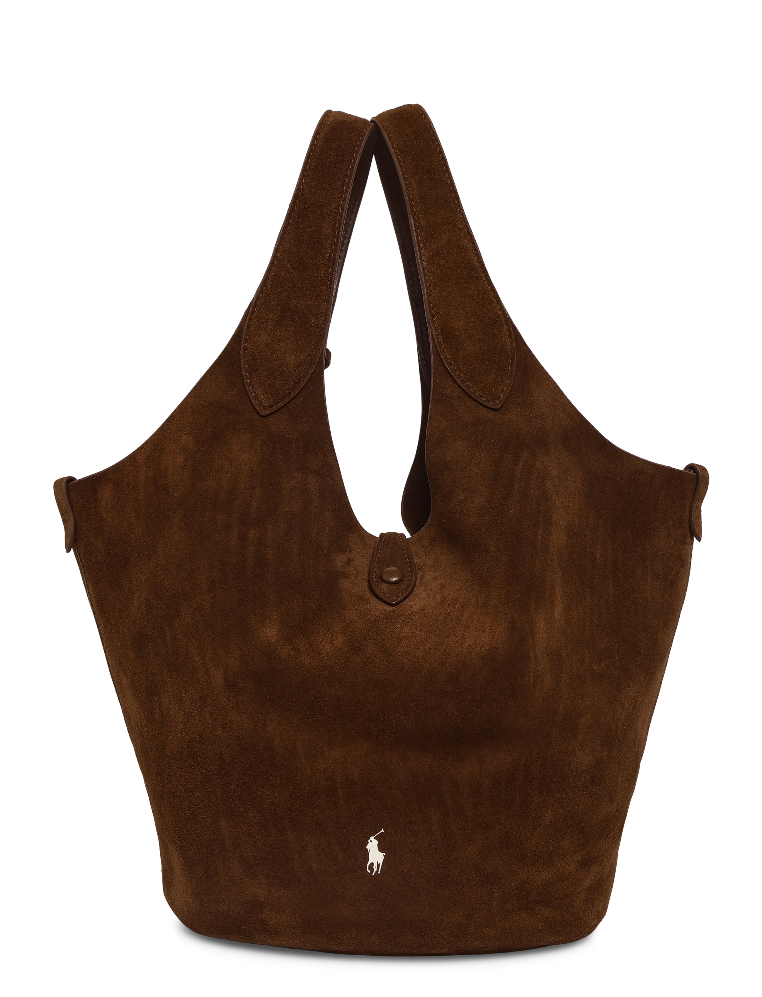 Polo Ralph Lauren Polo Play Suede Tote - Käekotid - CAFE / brown