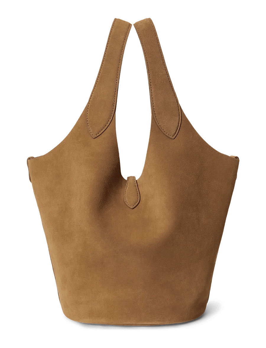Polo Ralph Lauren - Polo Play Suede Tote - special occasions - caramel - 1