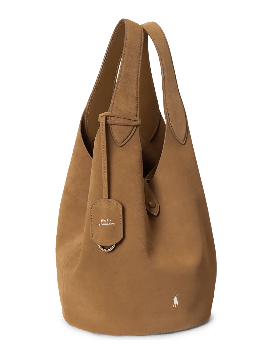 Polo Ralph Lauren - Polo Play Suede Tote - special occasions - caramel - 2