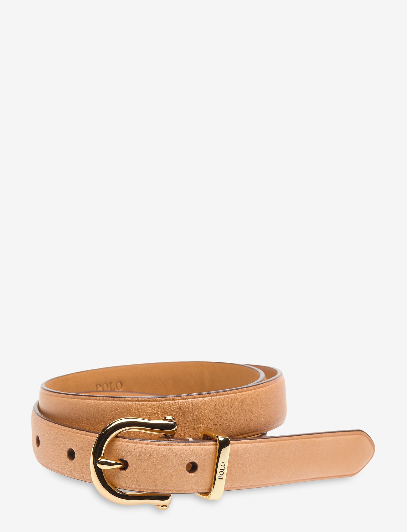 Polo Ralph Lauren - Vachetta Leather Belt - natural - 0