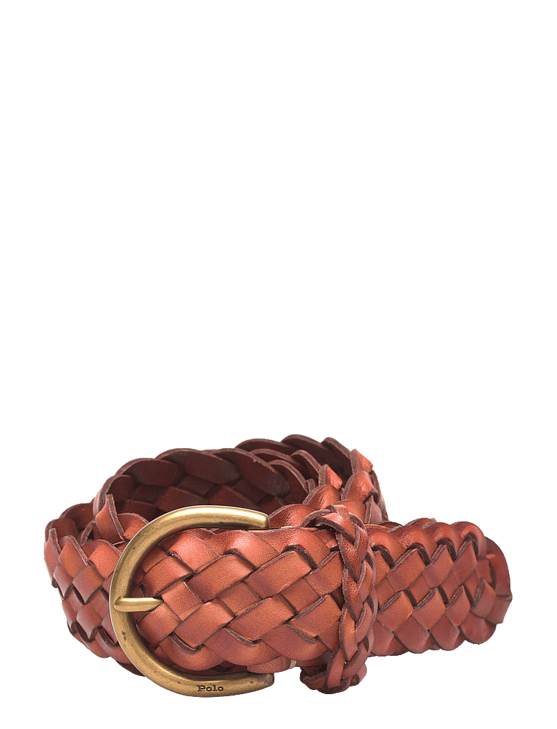 Polo Ralph Lauren - Braided Calfskin Belt - modetrender - cuoio - 0