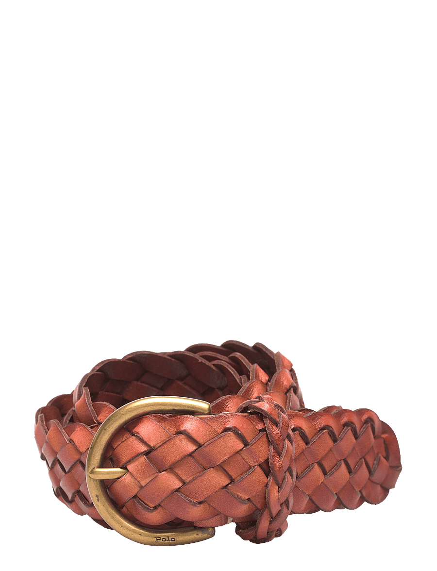 Polo Ralph Lauren - Braided Calfskin Belt - cuoio - 0