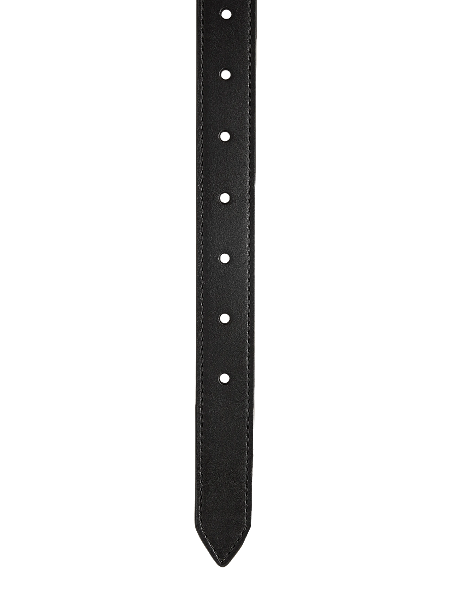 Polo Ralph Lauren - Stirrup-Buckle Leather Belt - leren riemen - black - 2