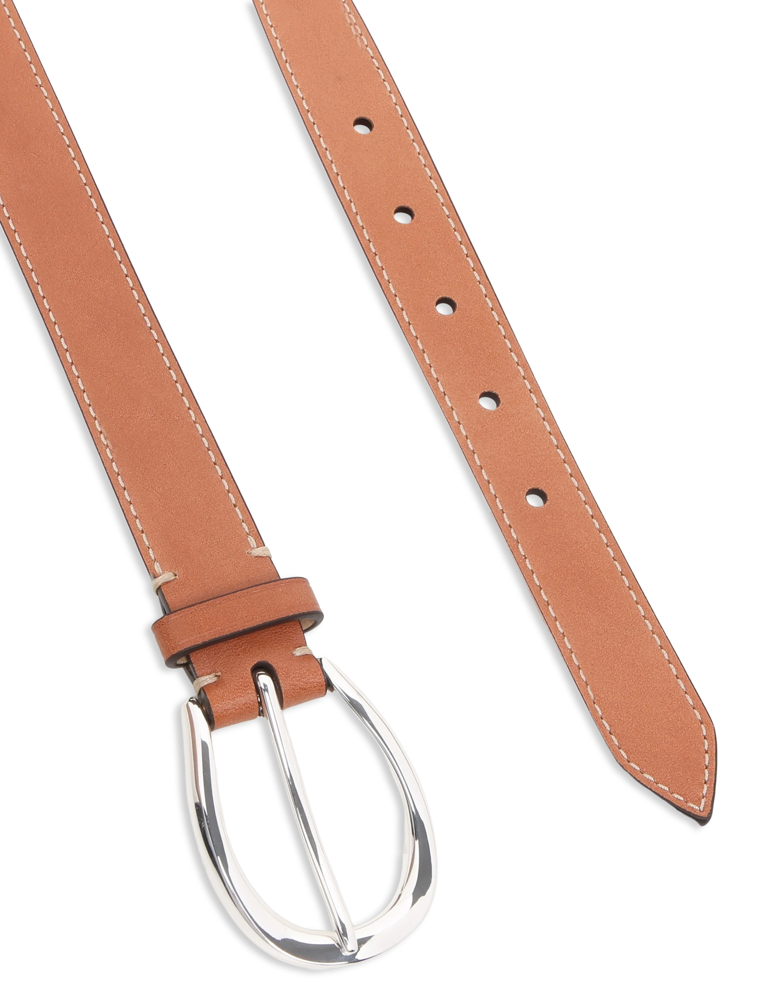 Polo Ralph Lauren - Stirrup-Buckle Leather Belt - ledergürtel - cuoio - 2