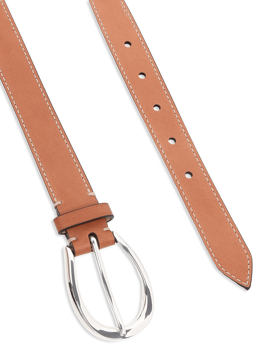 Polo Ralph Lauren - Stirrup-Buckle Leather Belt - ledergürtel - cuoio - 2