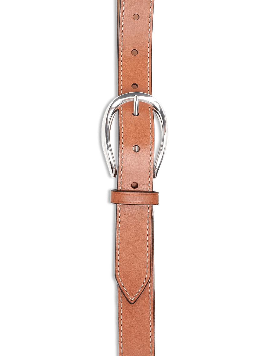 Polo Ralph Lauren - Stirrup-Buckle Leather Belt - ledergürtel - cuoio - 3