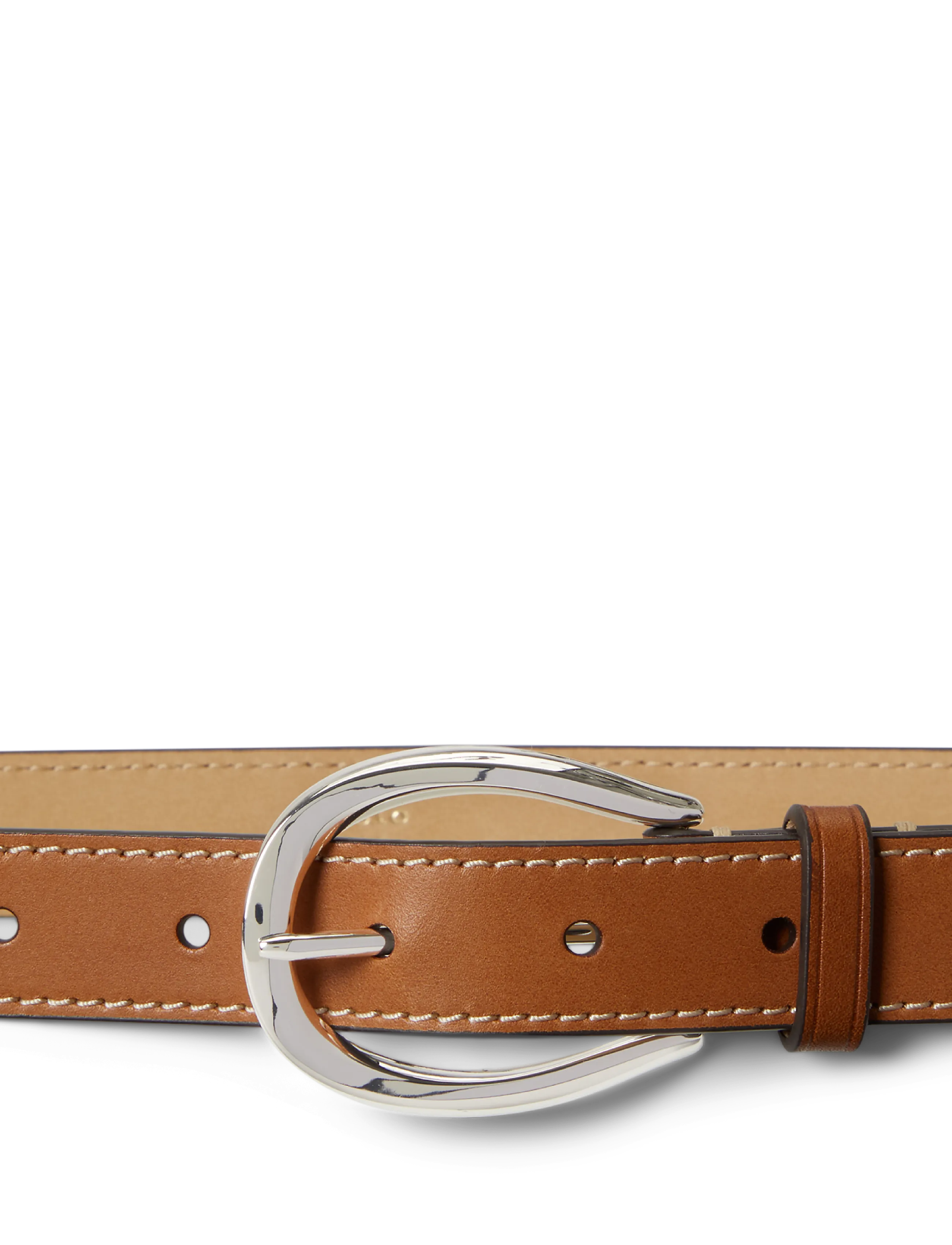 Polo Ralph Lauren - Stirrup-Buckle Leather Belt - ledergürtel - cuoio - 2
